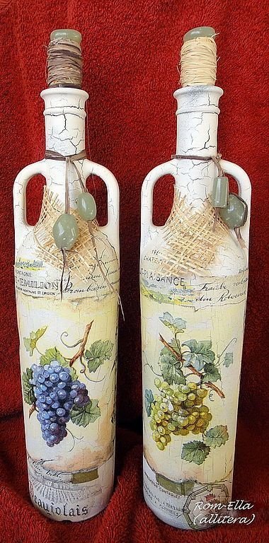 Ideas de decoupage en botellas (13)