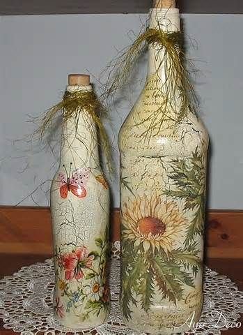 Ideas de decoupage en botellas (17)