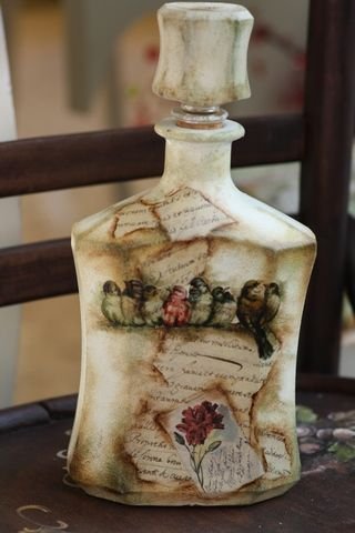 Ideas de decoupage en botellas (19)