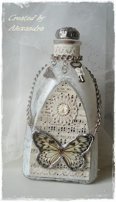 Ideas de decoupage en botellas (2)