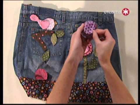 Como hacer un bolso reciclando vaqueros jeans