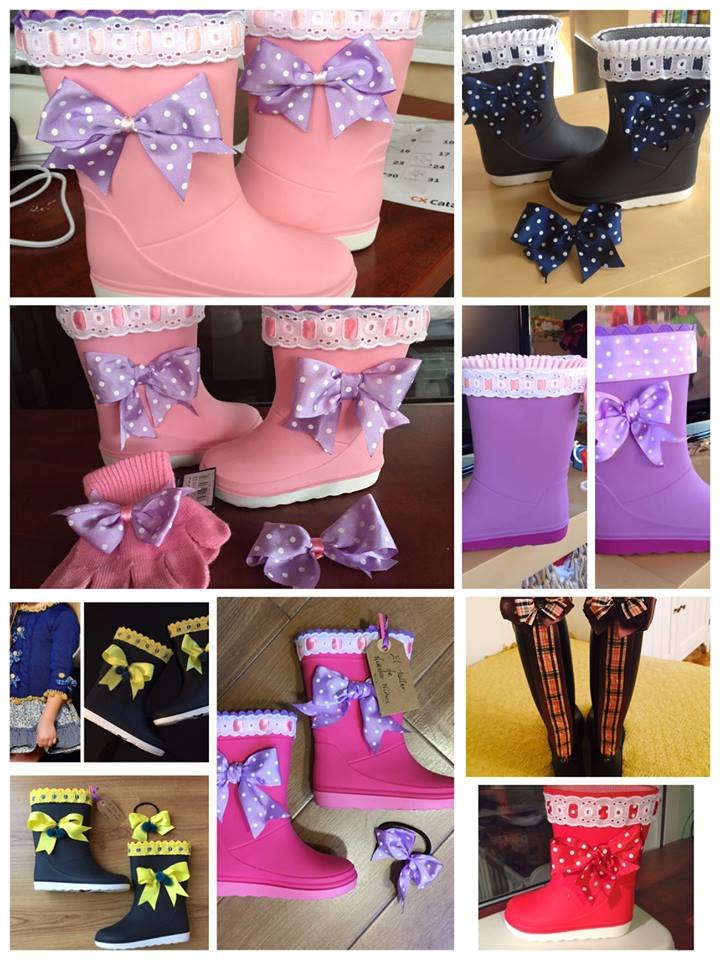 decorar botas de goma 2