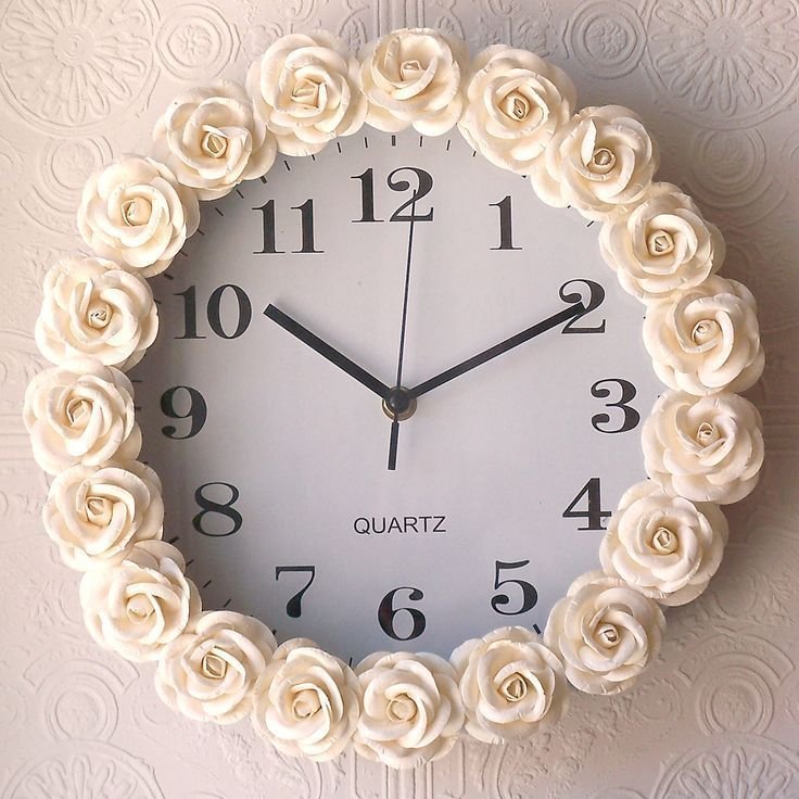 Reloj floral