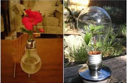 Ideas para reciclar bombillas