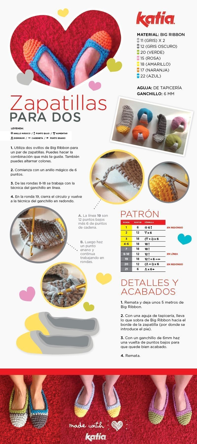 Zapatillas de trapillo con patrón (2)