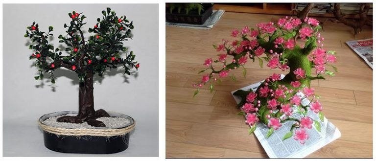 DIY Como hacer bonsai artificial
