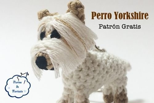 Patrones gratis para hacer un perro yorkshire