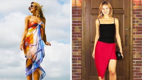 DIY 33 formas diferentes de llevar un sarong o pañuelo