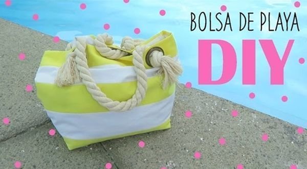 DIY para hacer un bolso de playa