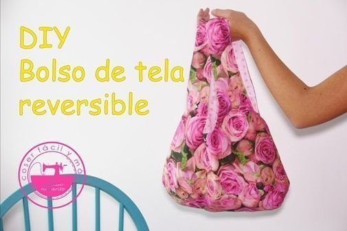 DIY+Patrón para hacer un bolso reversible