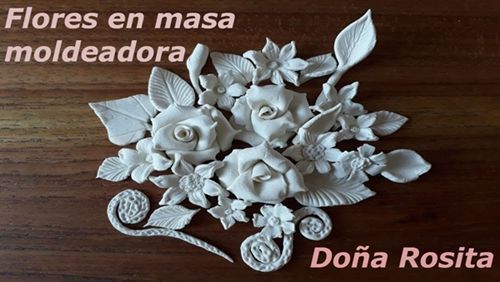 DIY para aprender a hacer flores en porcelana fría