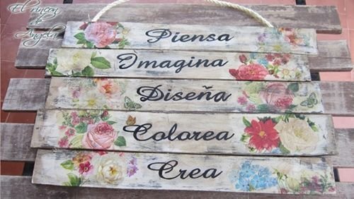 DIY decora un cuadro con decoupage
