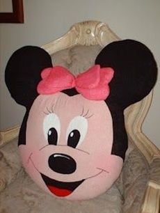 Cojín Minnie Mouse (patrones)