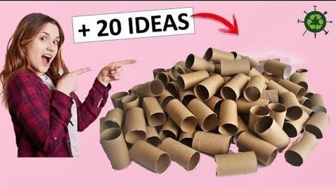 Fantásticas manualidades para reciclar rollos de papel higiénico