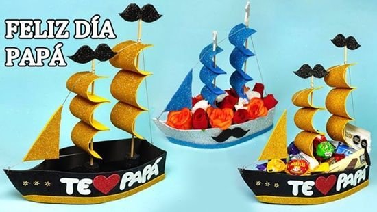 Barco velero para regalar el día del padre