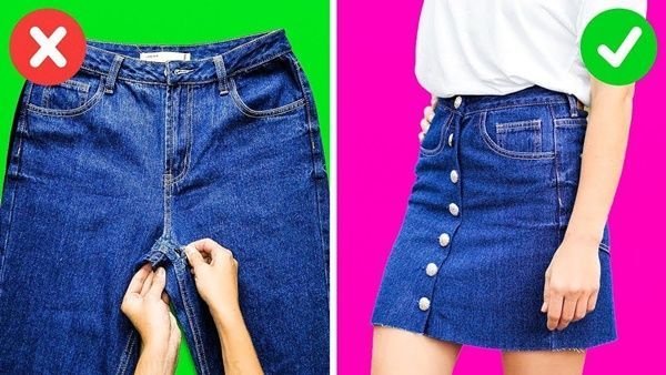 21 Geniales ideas para reciclar jeans