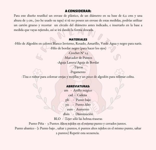 Mini cesta conejo a crochet 2 Mini cesta conejo a crochet 2